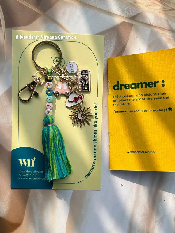 Sun Fashion Travel Camera 11:11 Keychain