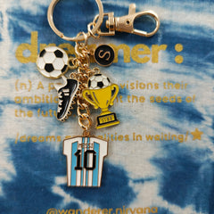 Messi Football Keychain