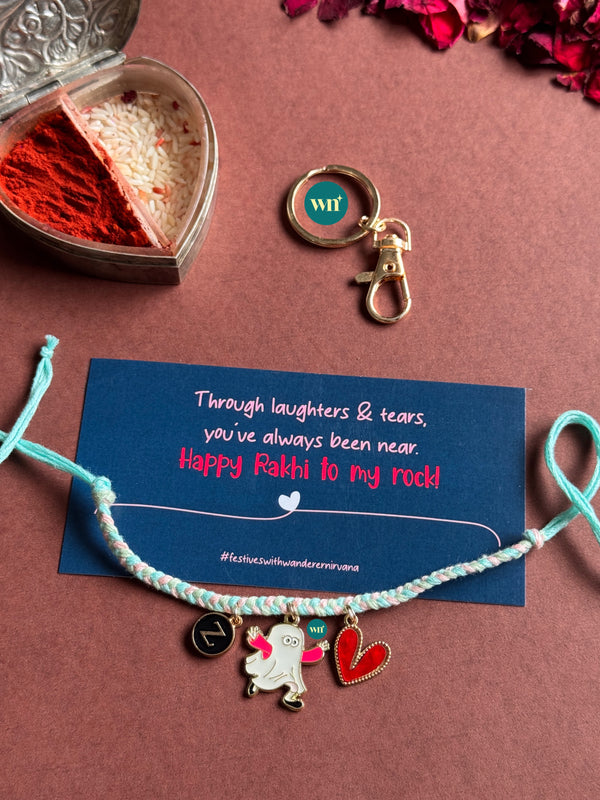 Bhootnath Rakhi Keychain