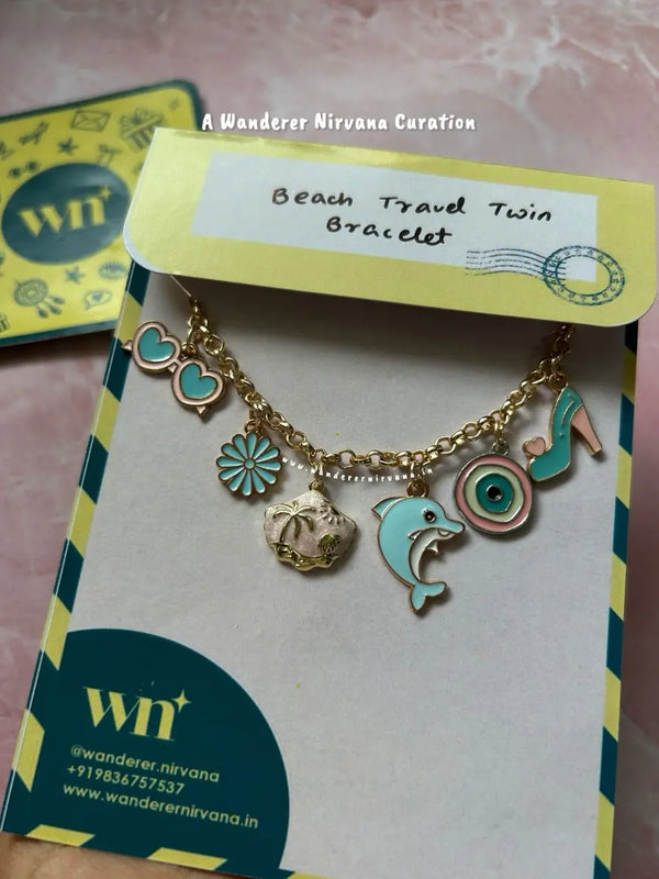Beach Travel Twin Bracelet