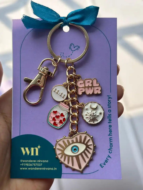 Universe Wishlist GirlPower Multipurpose Keychain Bagcharm