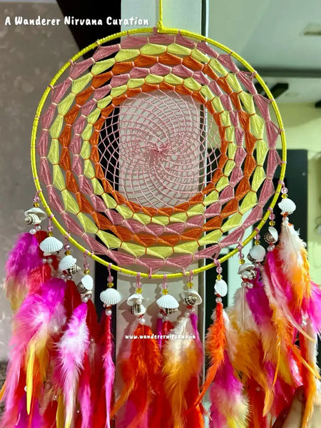 Sunset Blossom dreamcatcher