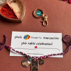 Lawyer Justice Court Rakhi Keychain