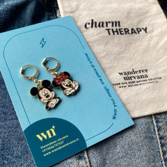 Mickey Minnie Earrings