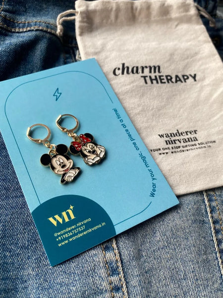 Mickey Minnie Earrings