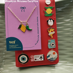 Nimbu Mirchi Neckpiece and Nazar Na lag jaye Travel Passport
