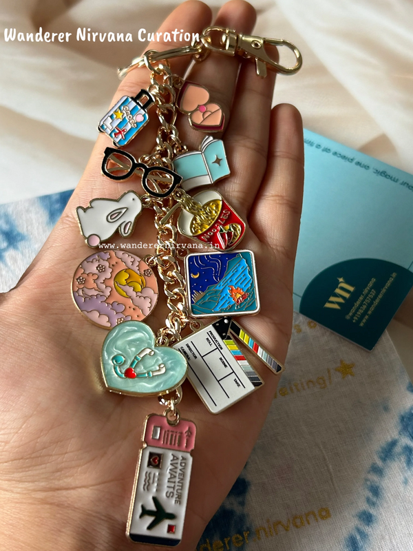 The Bunny Naina Edit | YJHD Inspired Personalised Bag Charm Keychain
