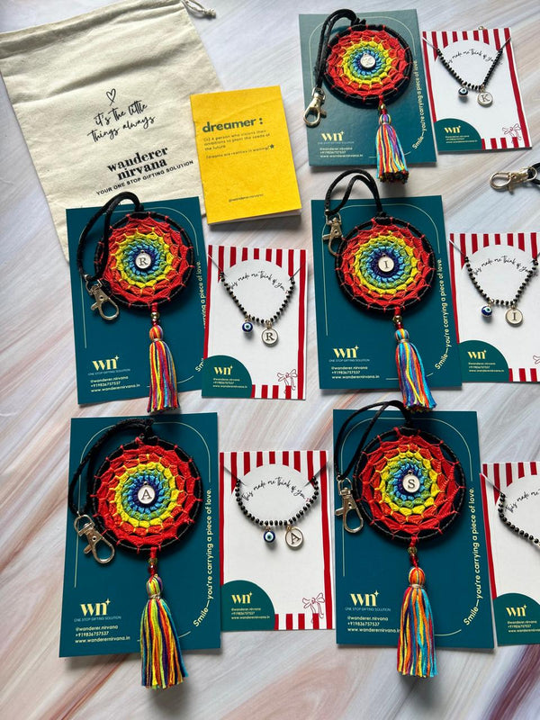 A Rangeela Dreamcatcher nazariya Personalised Combo