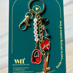 Graham Off Campus Inspired Personalised Keychain