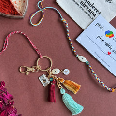 Camera Evil eye Bhaiya Bhabhi Boho Set