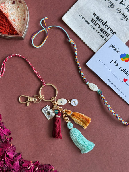 Camera Evil eye Bhaiya Bhabhi Boho Set