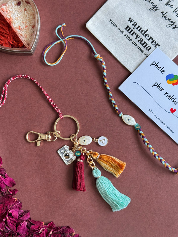 Camera Evil eye Bhaiya Bhabhi Boho Set