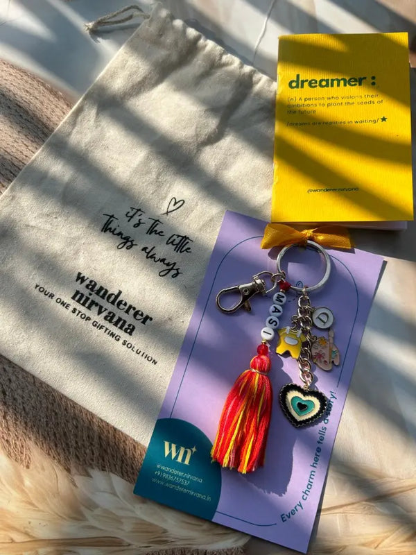 Masi Personalized Artist Evileye Keychain
