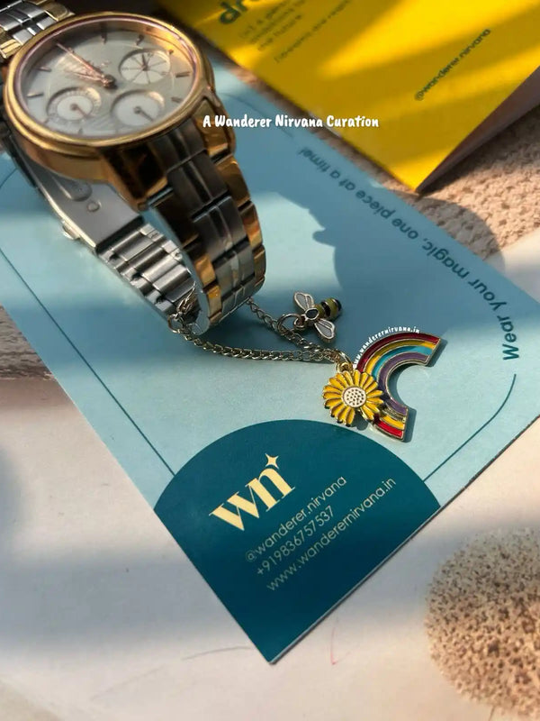 Bee- Rainbow Watchcharm