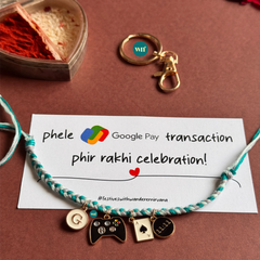 Gamer Charm Rakhi Keychain