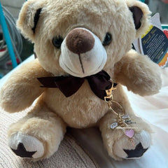 Teddy Home Key Keychain
