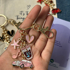 The Weekend Edit | Keychain Set of 3 | Multipurpose Bagcharms