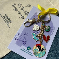 Beach Ocean Travel  Keychain