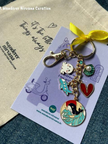 Beach Ocean Travel  Keychain