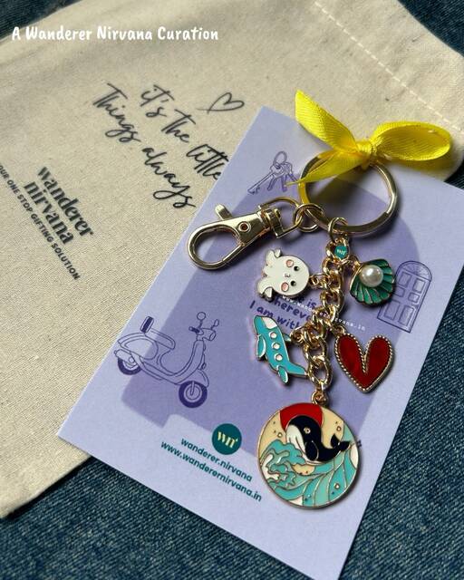 Beach Ocean Travel  Keychain
