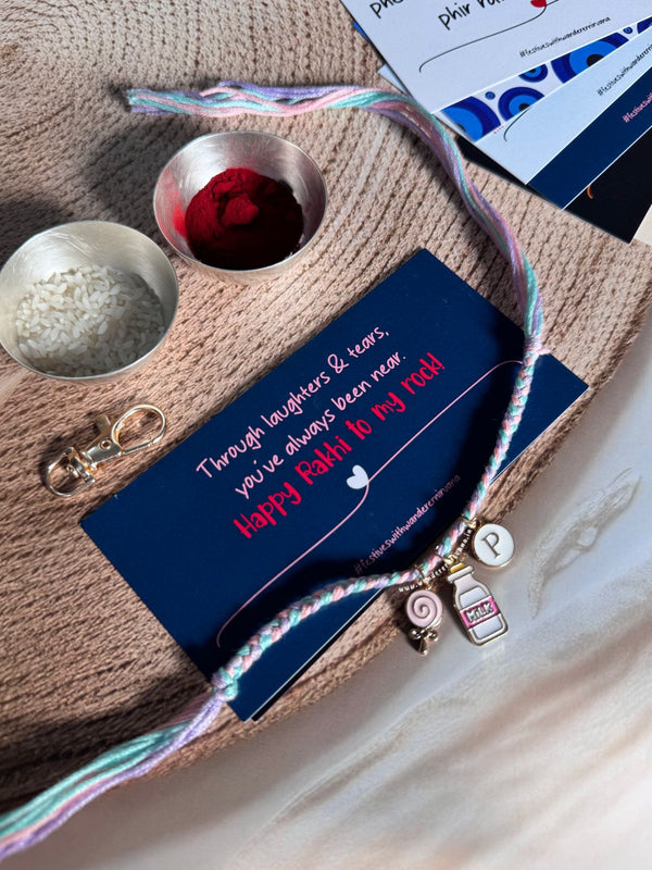 Baby Rakhi Keychain