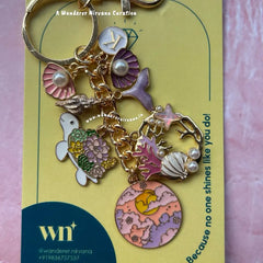 Pink Parade in Paradise Keychain