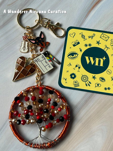 Film Day Tree of Life Keychain Bagcharm