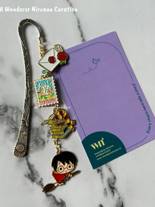 The Hogwarts Library Bookmark | Harry Potter Inspired Bookmark