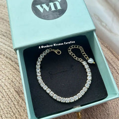 A Classic WN Tennis Bracelet