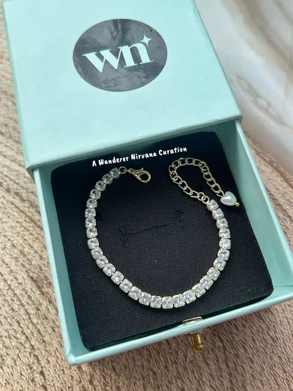 A Classic WN Tennis Bracelet
