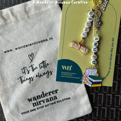 Personalised Infinity Evileye Graduate 2026 Bagcharm
