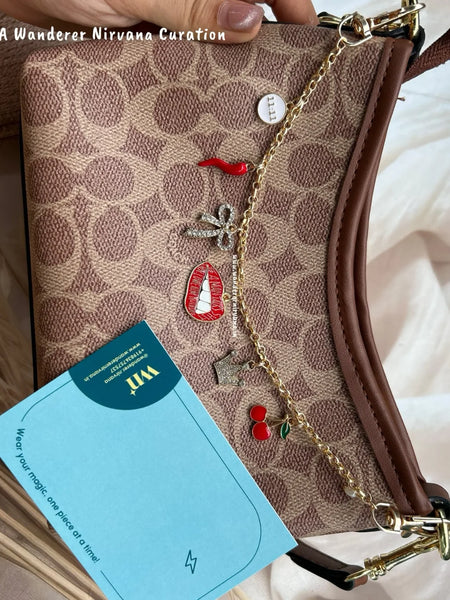 Cherry Cherie Lady Bagcharm chain