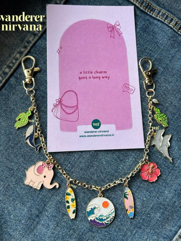 Island State of Mind | Sri Lanka themed | Bagcharm Chain