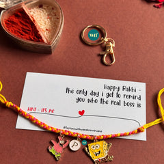 SpongeBob Rakhi Keychain