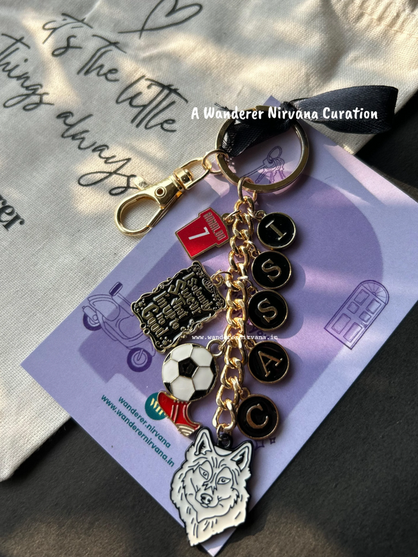 Personalised Ronaldo Harry Potter Keychain Bagcharm