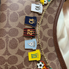An Icons of Football Bagcharm Chain