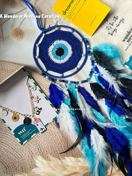Evileye Personalised Dreamcatcher Neckpiece Bracelet Hamper box