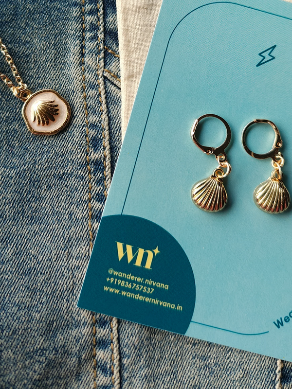 Beach Day Neckpiece and earrings set