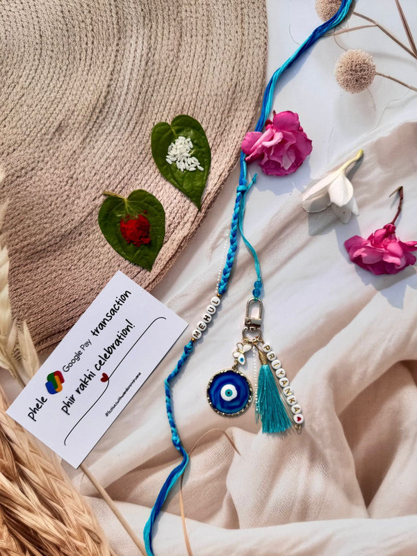 Boho Name Rakhi Set 3