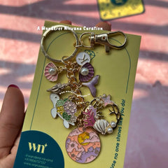 Pink Parade in Paradise Keychain