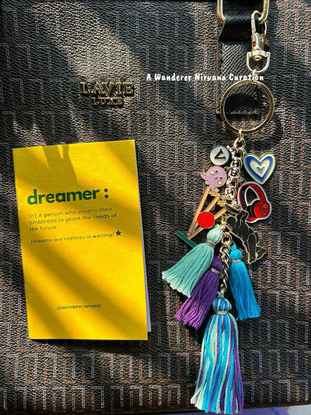 Cricket Personalised Boho Bagcharm