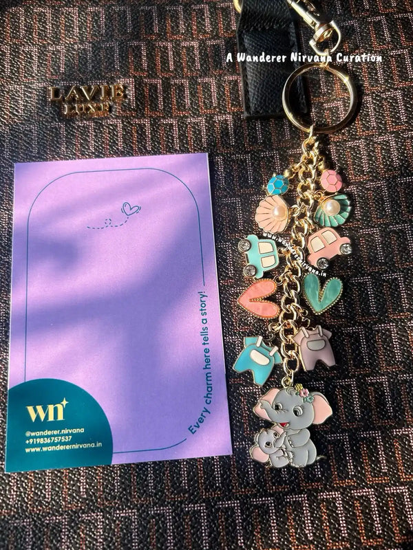 Baby Tiny Miracle bagcharm keychain