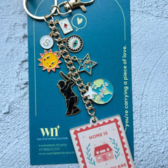 Cricket Home Universe Personalised Keychain Bagcharm Evil eye