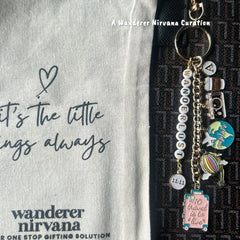 Wanderlust Keychain Bagcharm