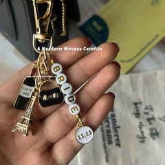 Bride Special 11:11 Eiffel Tower Purse Bagcharm