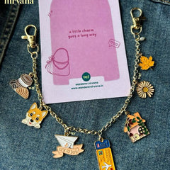 Fly to You Home  Bagcharm Chain
