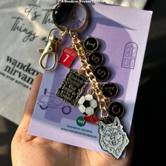 Personalised Ronaldo Harry Potter Keychain Bagcharm