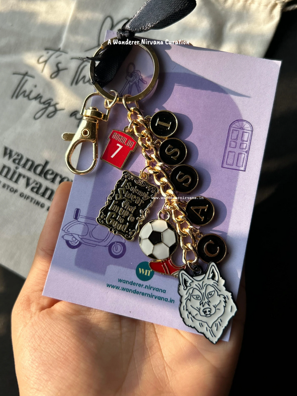 Personalised Ronaldo Harry Potter Keychain Bagcharm