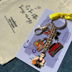 Basketball Traveller Keychain Bagcharm