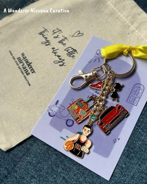 Basketball Traveller Keychain Bagcharm